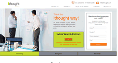 Desktop Screenshot of ithought.co.in